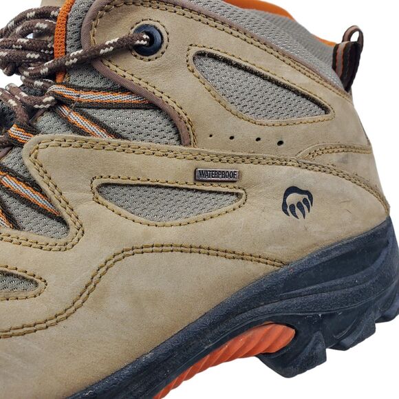 WOLVERINE Boots DURANT Men 13 Brown Leather STEEL-TOE Waterproof Workwear W02625 main image 5